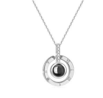 💖 Polyglot Love Necklace – "I Love You" in 100 Languages