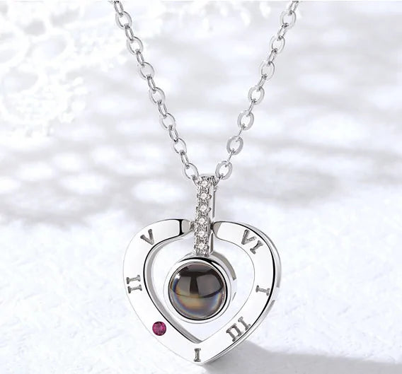 💖 Polyglot Love Necklace – "I Love You" in 100 Languages